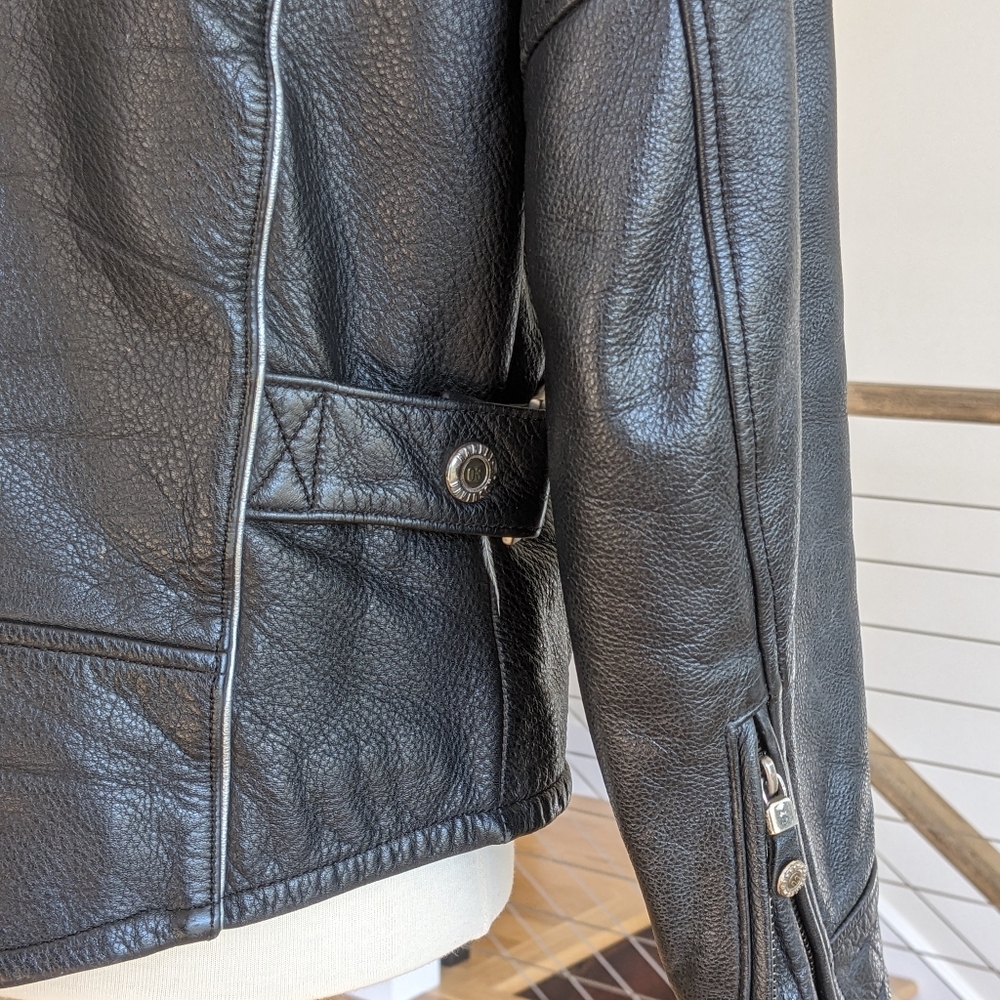 Rare Harley Davidson 100 Year Anniversary Leather Jacket - Picture 7 of 9